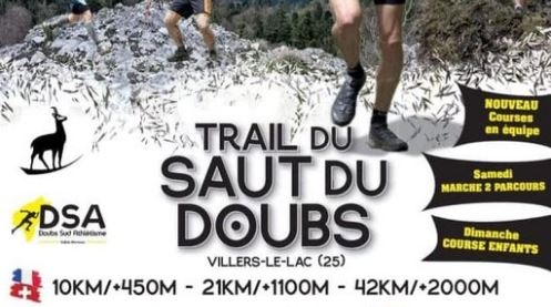 Trail du saut du Doubs