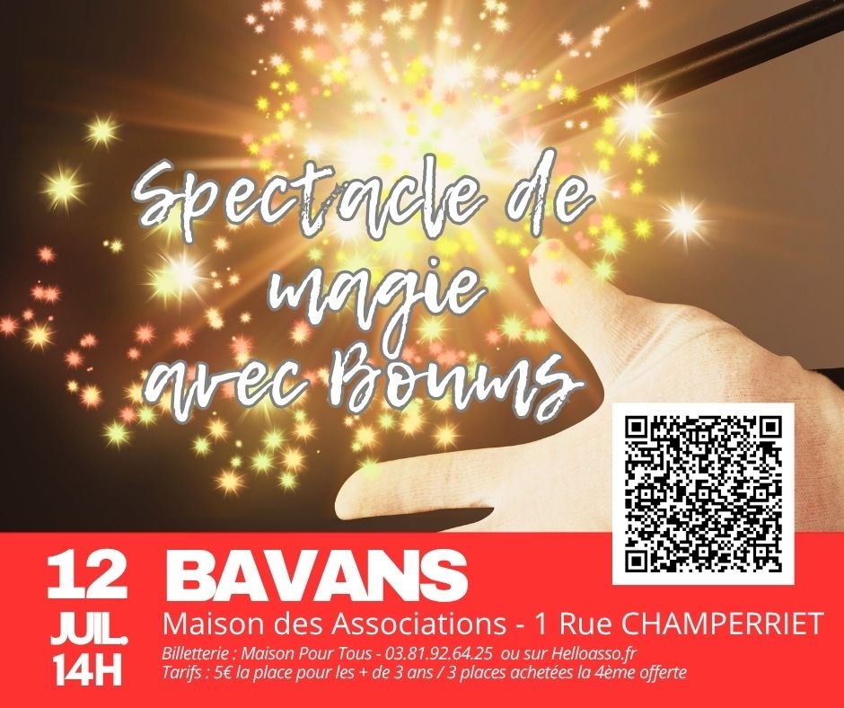 Magie avec BOUM'S