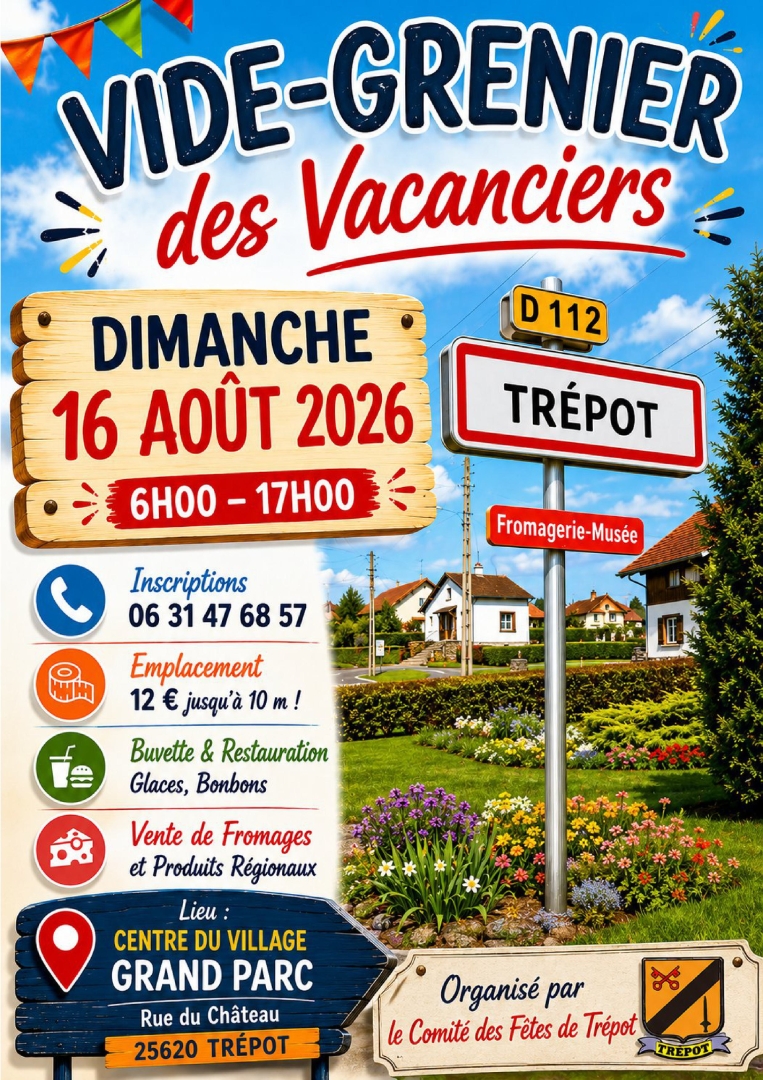 VIDE - GRENIER des Vacanciers