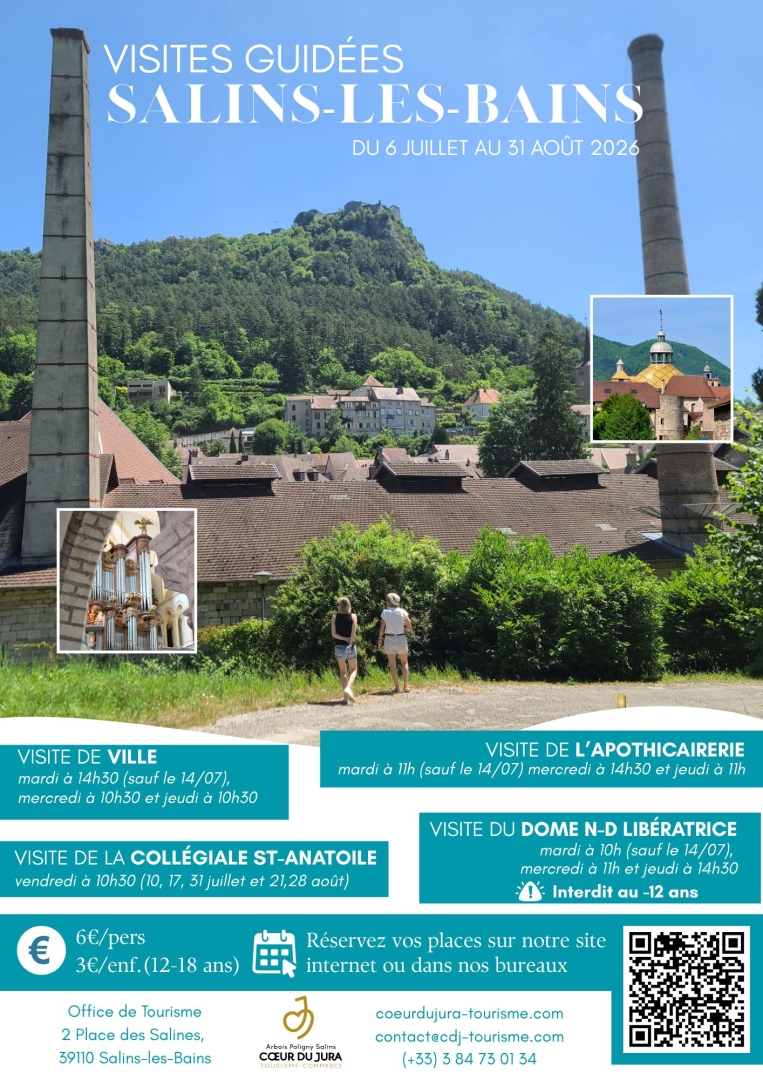 Visite de l'apothicairerie de Salins