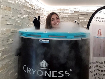 Cabine cryotherapie Besançon